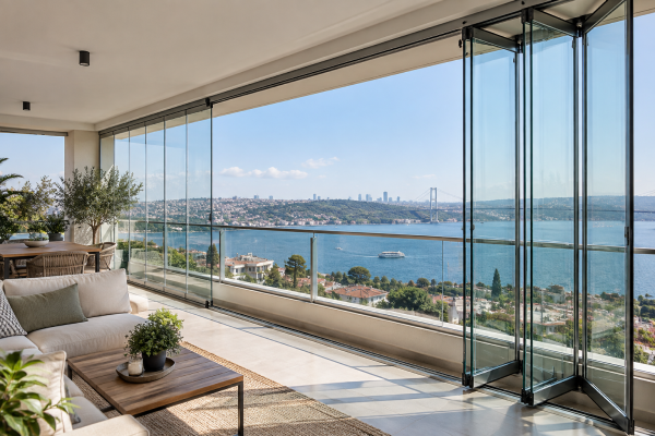 Mersin  Katlanır Cam Balkon
